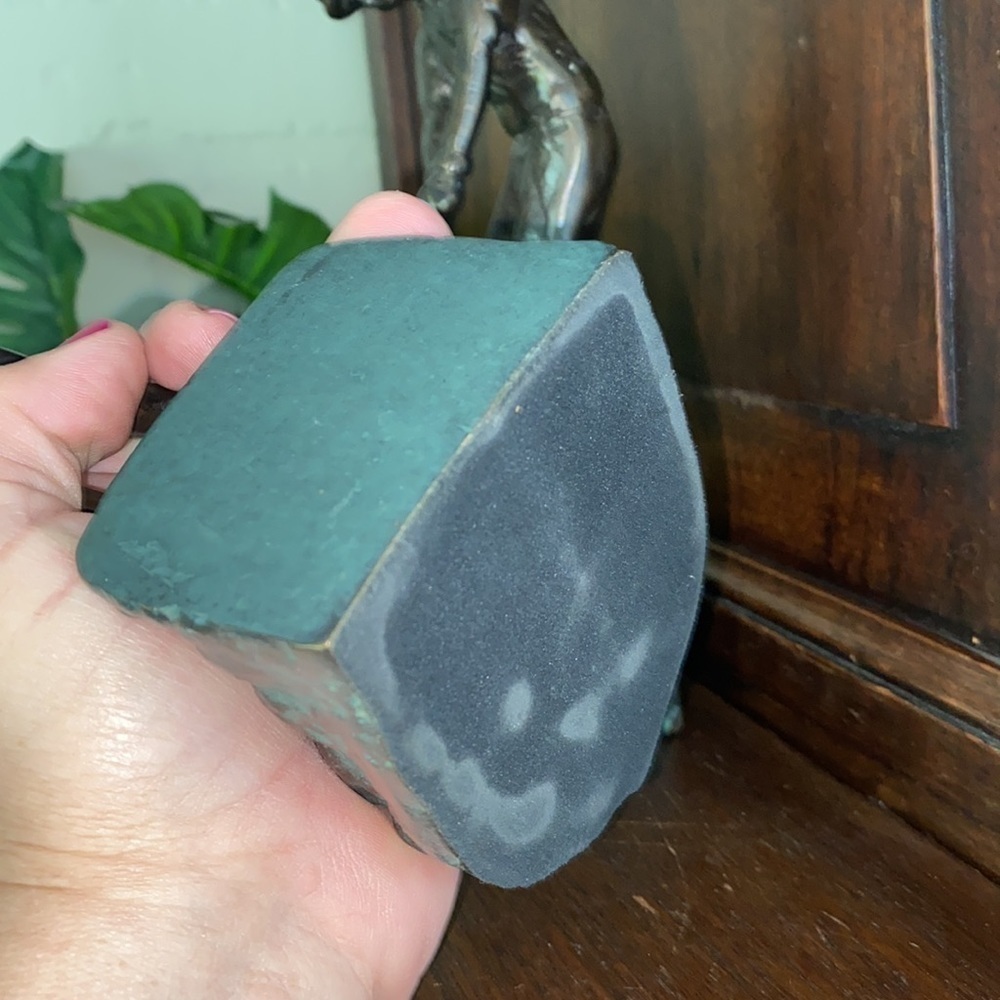 Cast metal bookends golfers - Picture 4 of 5